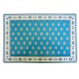 Set de table PVC style tissus Provençale authentique mouche Bleu Turquoise Blanc