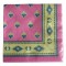 Serviettes en papier déco style tissus Provençale authentique mouche Fond Rose