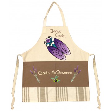 Tablier de cuisine enfant CHANTE CIGALE