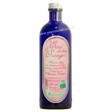 Eau de Fleur d'oranger Néroli BIO Phytofrance sédatif tout ages, peau, cuisine