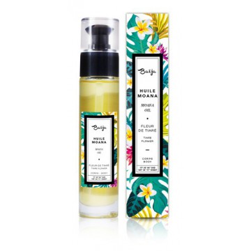 Huile Corps Fleur de Tiaré Moana Baïja - Soin et massage 50 ml