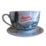 Coffret tasse déjeuner Vespa La Dolce Vita Italia déco rétro vintage