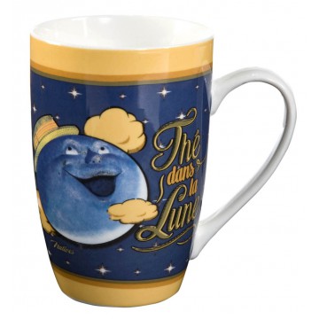 Mug THÉ DANS LA LUNE Natives déco rétro vintage