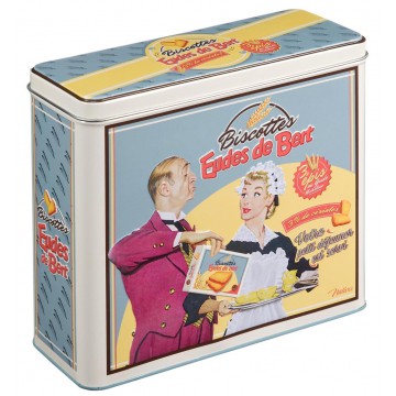 Boîte à biscottes EUDES DE BERT Natives déco rétro vintage