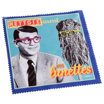 Chiffonnette LUNETTES Natives déco rétro vintage humoristique