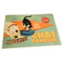 Tapis pour gamelle CHAT PARDEUR Natives déco rétro vintage humoristique