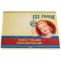 Tapis de souris bloc-notes FÉE ZBOUK Natives déco rétro vintage