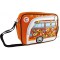 Sac vw combi Volkswagen orange et multicolore à bandoulière Brisa rétro vintage collection
