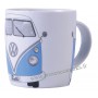 Mug combi Volkswagen bleu en céramique Brisa rétro vintage collection