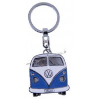 Porte-clés vw combi Volkswagen bleu Brisa rétro vintage collection