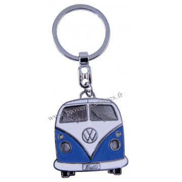 Porte-clés vw combi Volkswagen bleu Brisa rétro vintage collection