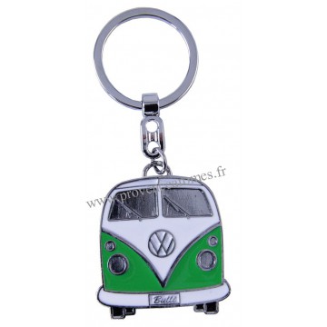 Porte-clés vw combi Volkswagen vert Brisa rétro vintage collection