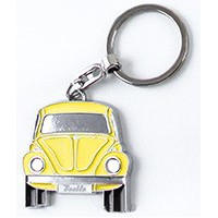 Porte-clés coccinelle Volkswagen jaune Brisa rétro vintage collection