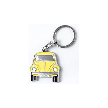 Porte-clés coccinelle Volkswagen jaune Brisa rétro vintage collection