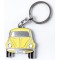 Porte-clés coccinelle Volkswagen jaune Brisa rétro vintage collection