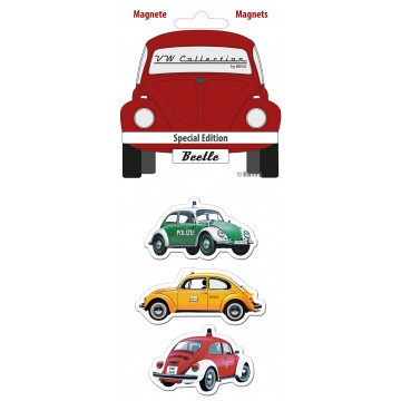 lot de 3 magnets coccinelle édition spéciale Volkswagen Brisa rétro vintage collection