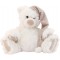 Peluche Ours blanc avec bonnet Grand Modèle