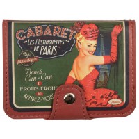 Porte-cartes bancaires CABARET DE PÄRIS Natives déco rétro vintage