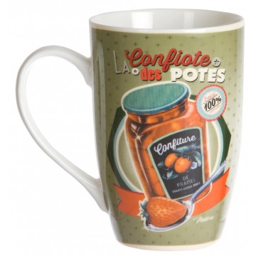 Mug CONFIOTE DES POTES Natives déco rétro vintage