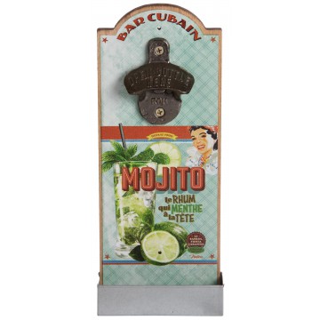 Décapsuleur mural MOJITO Natives déco rétro vintage