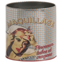 Pot à maquillage FEMME MIROIR Natives déco rétro vintage humoristique