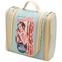 Trousse de toilette DOUCHE Natives déco rétro vintage humoristique