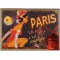 Carte postale PARIS LA NUIT Natives déco rétro vintage humoristique