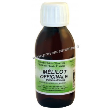 MÉLILOT OFFICINALE BIO Extrait fluide Glycériné miellé Phytofrance Euro Santé Diffusion