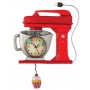 Horloge Robot de cuisine à balancier déco rétro vintage designs Allen
