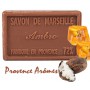 Savon AMBRE au beurre de karité 100 gr Savon de Marseille Pur végétal