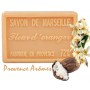 Savon FLEUR D'ORANGER au beurre de karité 100 gr Savon de Marseille Pur végétal