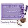 Savon LAVANDE au beurre de karité 100 gr Savon de Marseille Pur végétal