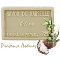 Savon OLIVE au beurre de karité 100 gr Savon de Marseille Pur végétal