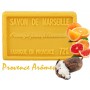 Savon ORANGE PAMPLEMOUSSE au beurre de karité 100 gr Savon de Marseille Pur végétal