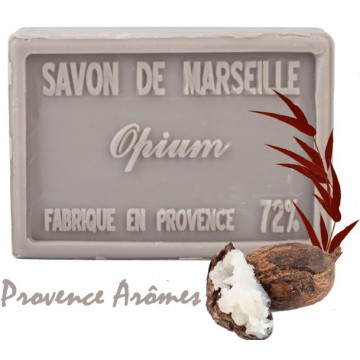 Savon OPIUM au beurre de karité 100 gr Savon de Marseille Pur végétal