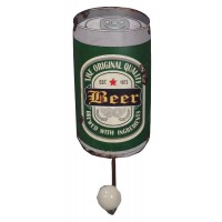 Accroche Torchon CANETTE DE BIERE déco rétro vintage