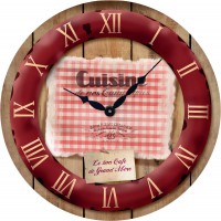 Horloge CUISINE DE NOS CAMPAGNES déco rétro