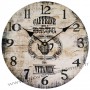 Horloge CAFÉINE déco rétro humoristique