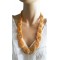 Collier de larmes orange Lara Ethnics