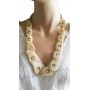 Collier de larmes ivoire Lara Ethnics