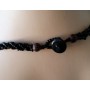 Collier de perles noires pendentif étoile de nacre Lara Ethnics