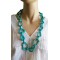 Collier bleu turquoise Lara Ethnics