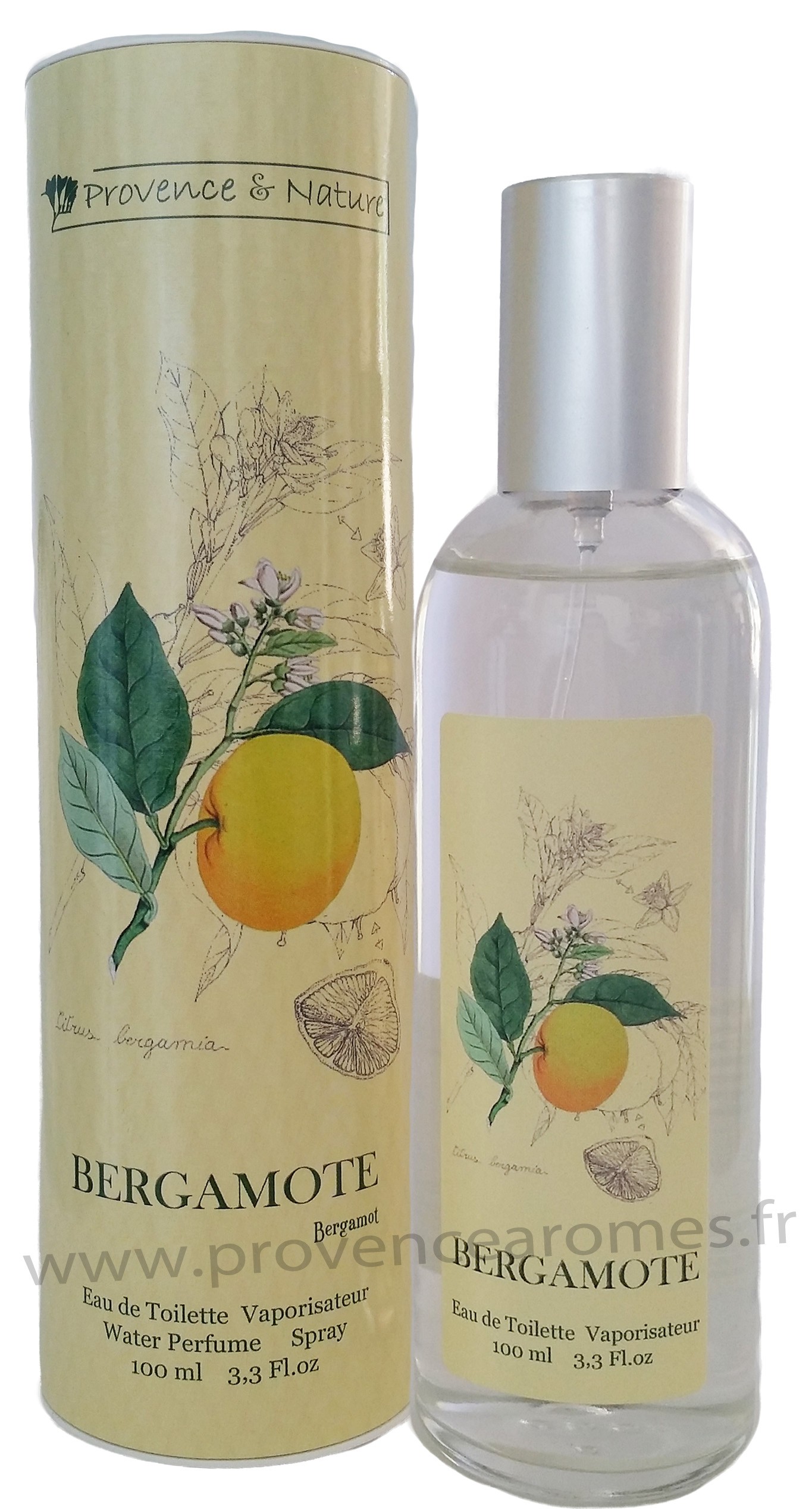 Eau de Toilette Bergamote Provence et Nature Provence Ar mes