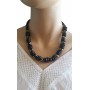 Collier réglable marron brun Lara Ethnics