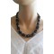 Collier réglable marron brun Lara Ethnics