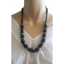 Collier réglable marron brun Lara Ethnics