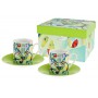 Coffret 2 tasses GRENOUILLE ALLEN DESIGNS