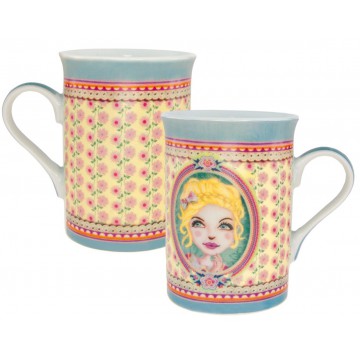 Mug CHLOÉ Lili Pétrol déco rétro vintage design