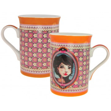 Mug ÉMILY Lili Pétrol déco rétro vintage design