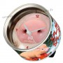 Horloge aimantée COCHON SPLISH SPLASH collection MYCLOCK